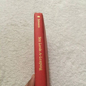Ten Lords A Leaping - Hardcover Book